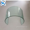 Curved Bent Tempered Glass Curved bent building tempered safety glass Factory